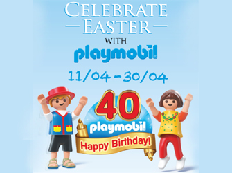 Τα παιχνίδια Playmobil θα βρεθούν στο Golden Hall